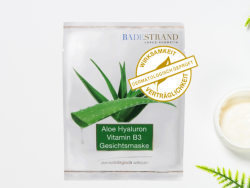 Badestrand Aloe Hyaluron Vitamin B3 Mask 20ml