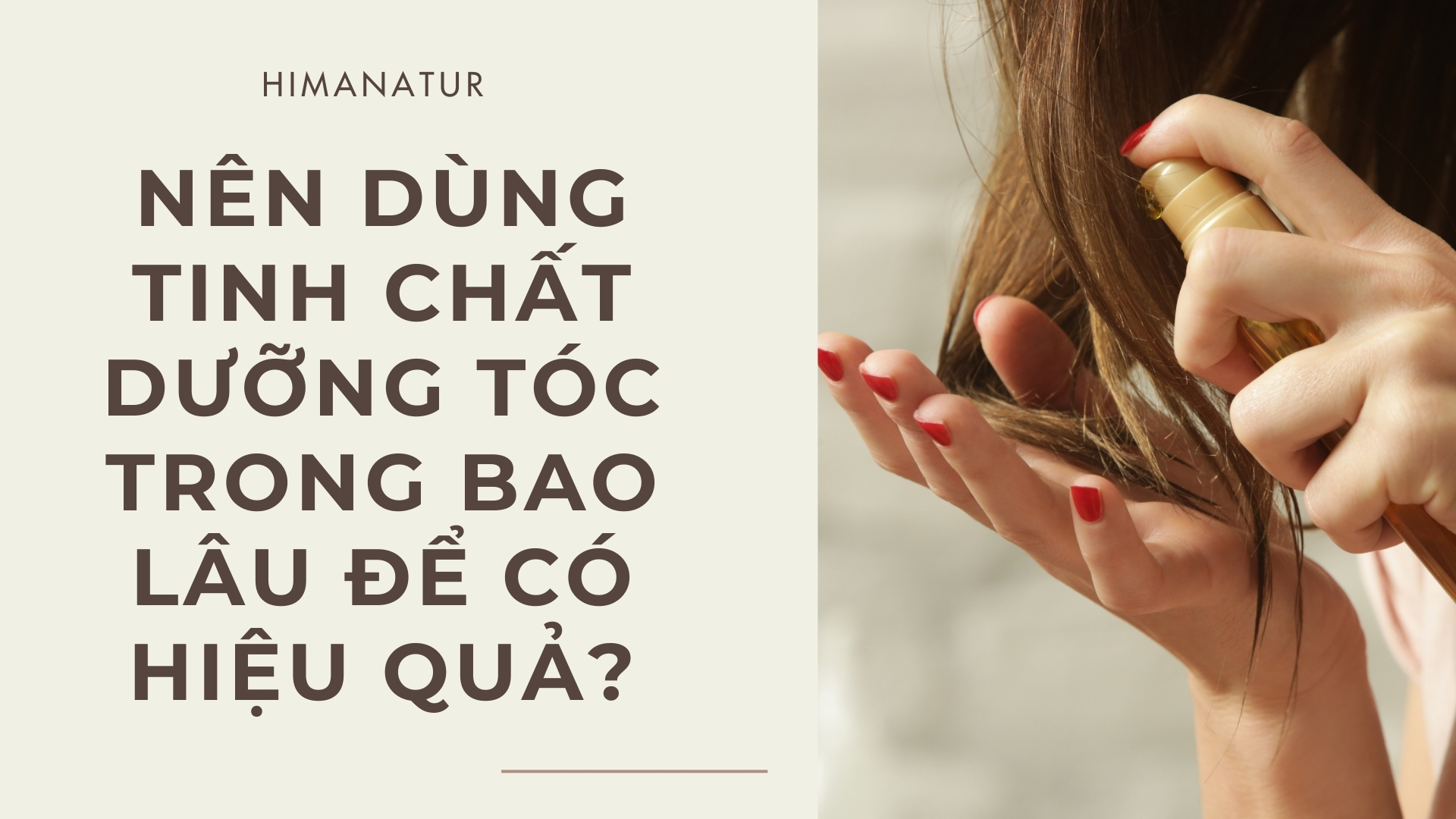 tinh chất dưỡng tóc