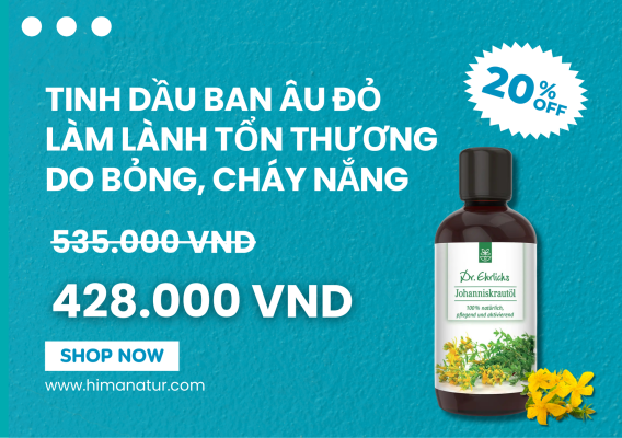 phục hồi da bị cháy nắng