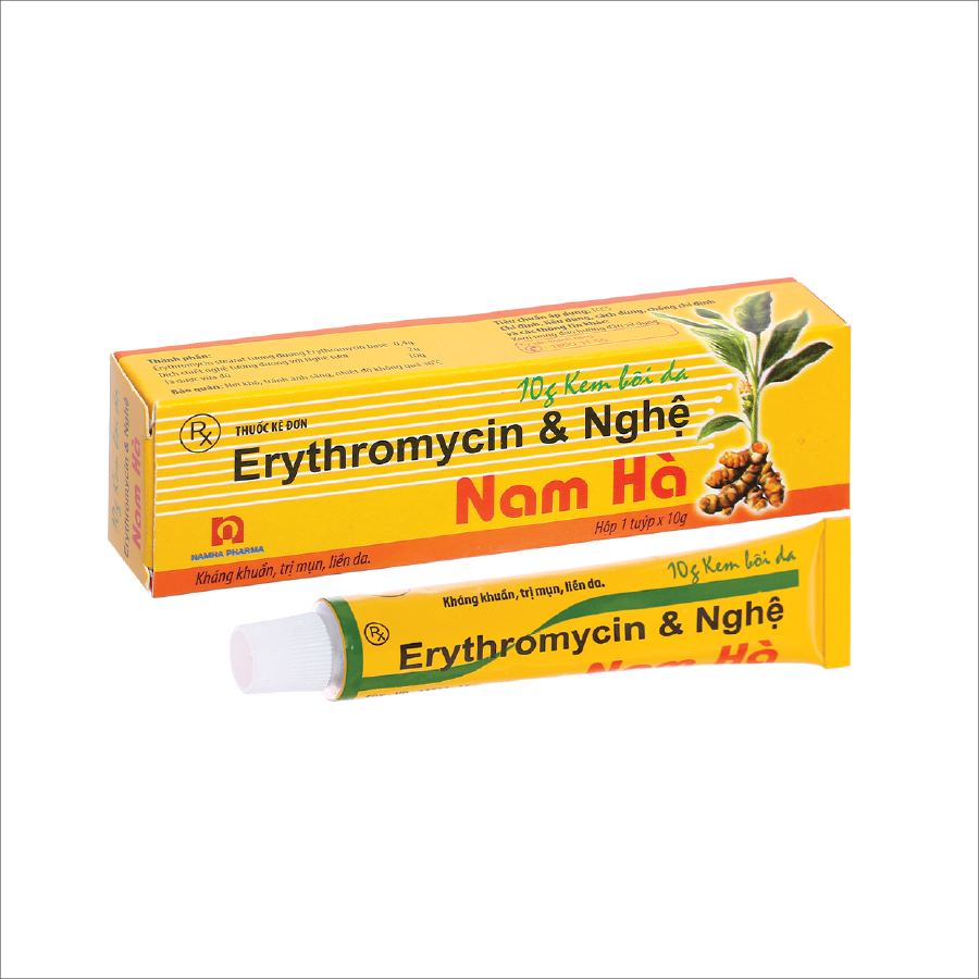 Kem bôi mụn nhọt Erythromycin