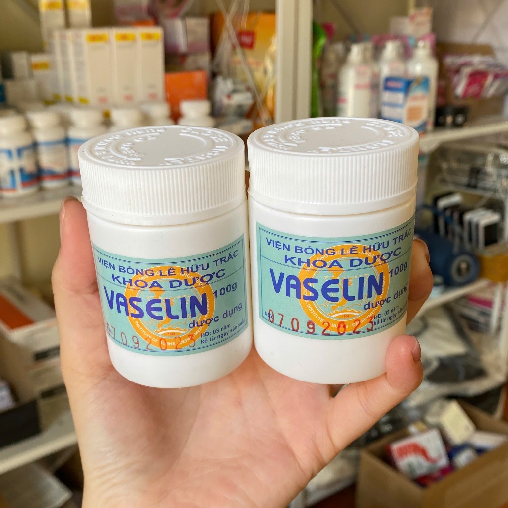 Kem bôi trị bỏng Vaseline