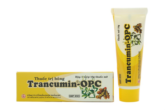 Thuốc trị bỏng Tracumin OPC