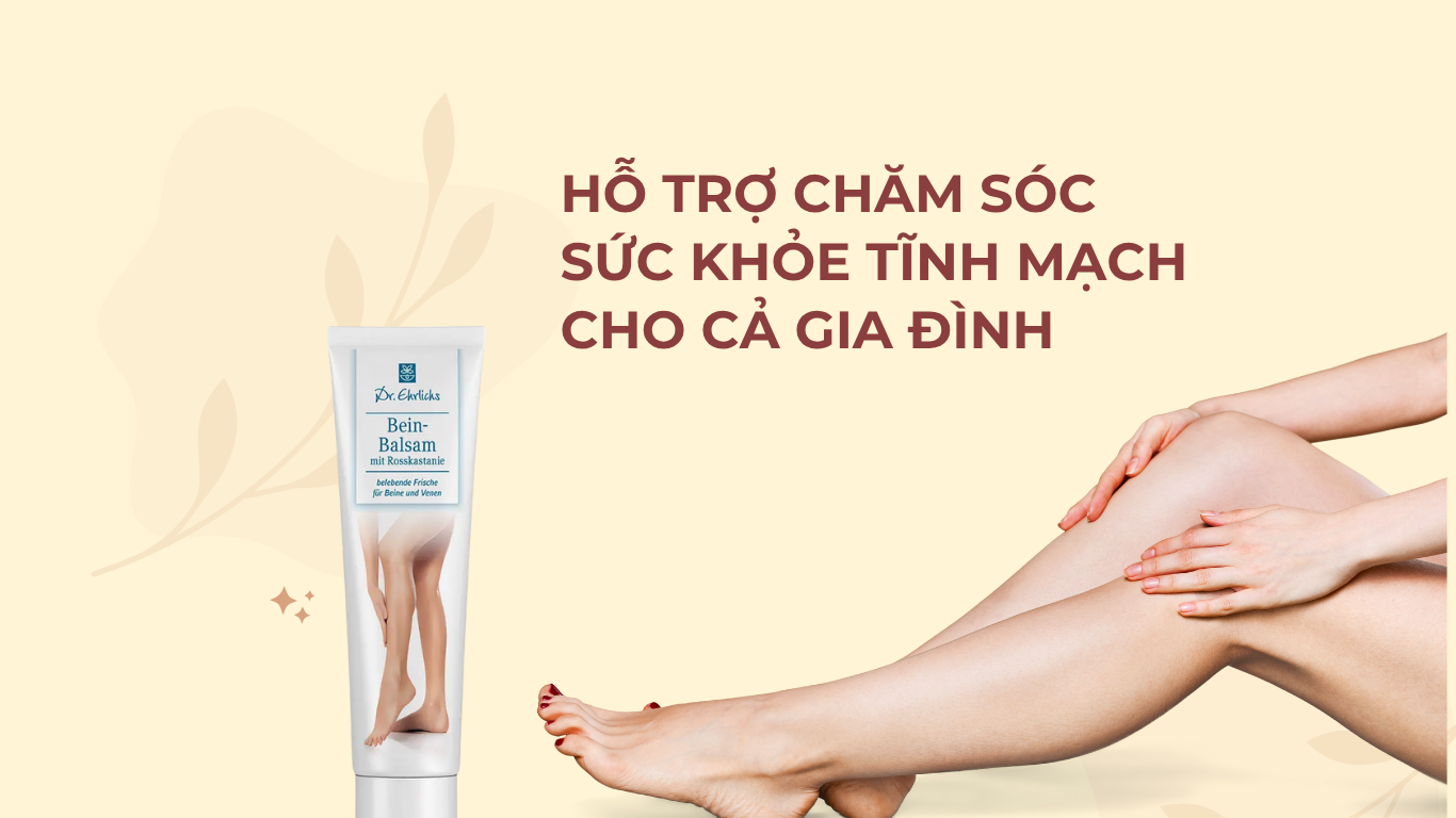 Kem giãn tĩnh mạch nội địa Đức